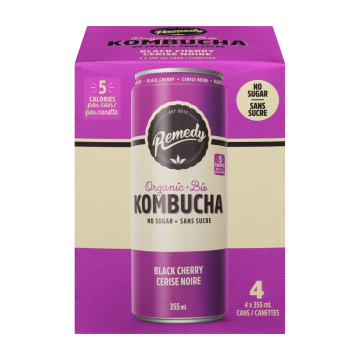 Remedy | Organic Black Cherry Kombucha