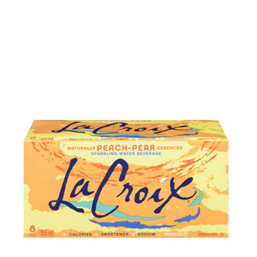 La Croix | Peach-Pear Sparkling Water Case