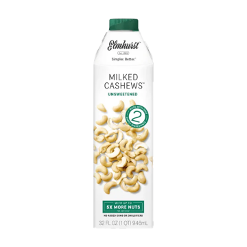 Elmhurst | Cashew Milk Unsweetened 946ml