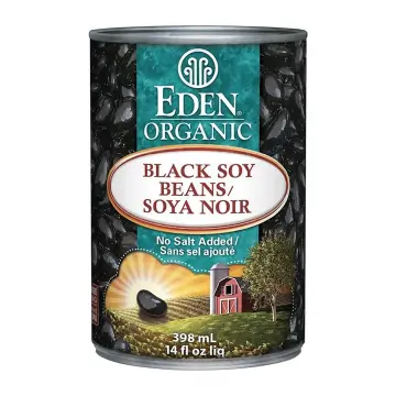 Eden Foods | Organic No Salt Added Black Soy Beans