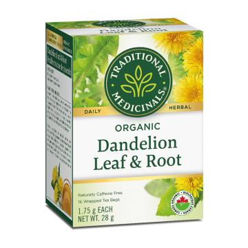 Traditional Medicinals | Dandelion Leaf & Root Herbal Tea 16 Bags