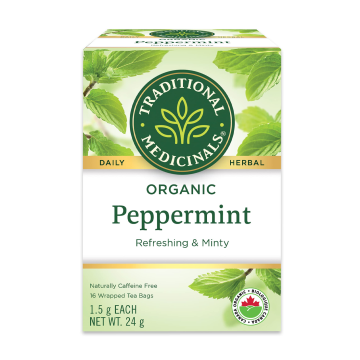 Traditional Medicinals | Pepperment Herbal Tea 16 Bags