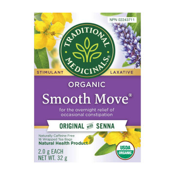 Traditional Medicinals | Smooth Move Laxative Tea 16 Bags
