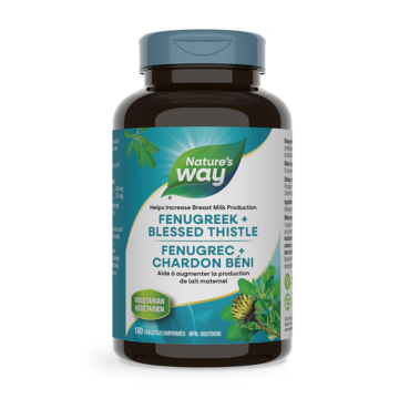 Nature's Way | Fenugreek+Blessed Thistle Tablets