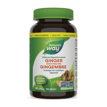 Nature's Way | Ginger Root Capsules 180's