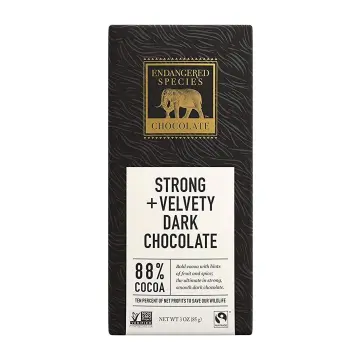 Endangered Species | 88% Cacao Dark Chocolate Bar