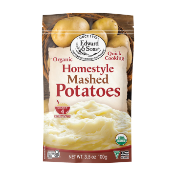 Edward & Sons | Organic Homestyle Mashed Potatoes