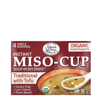 Edward & Sons | Organic Miso-Cup Traditional Soup With Miso