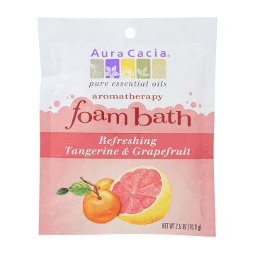 Aura Cacia | Aromatherapy Tangerine & Grapefruit Foam Bath Powder
