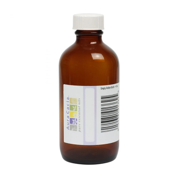 Aura Cacia | Empty Amber Glass Bottle 118ml