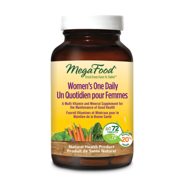 MegaFood | Women's One Daily Multivitamin Tablets 72's