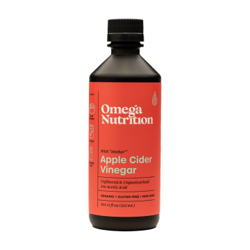 Omega Nutrition | Organic Apple Cider Vinegar With "Mother"