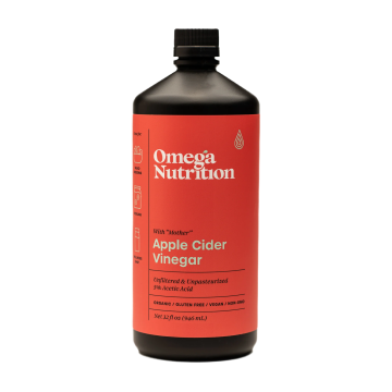 Omega Nutrition | Organic Apple Cider Vinegar With "Mother" 946ml