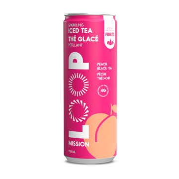 Loop Mission | Peach Black Iced Tea 355ml