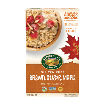 Nature's Path | Brown Sugar & Maple Instant Oatmeal 8 Packets