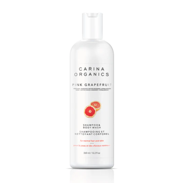 Carina Organics | Pink Grapefruit Shampoo & Body Wash