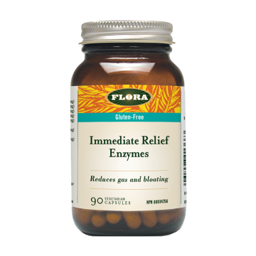 Flora | Immediate Relief Enzymes 90 Veggie Caps