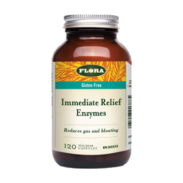 Flora | Immediate Relief Enzymes 120 Veggie Caps