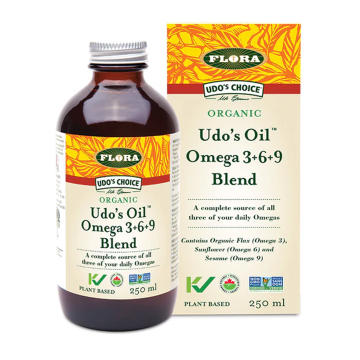 Flora | Organic Udo's Oil Omega 3+6+9 Blend 250ml