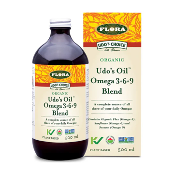 Flora | Organic Udo's Oil Omega 3+6+9 Blend Liquid 500ml