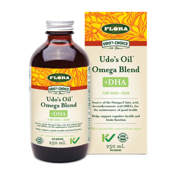 Flora | Udo's Oil Omega 3+6+9+DHA Blend Liquid
