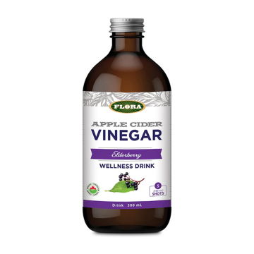 Flora | Elderberry Apple Cider Vinegar Wellness Drink