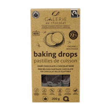 Galerie Au Chocolat | Dark Chocolate Drops 200g