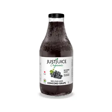 Just Juice | Organic Concord Grape Juice