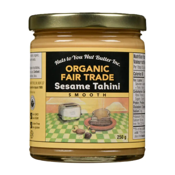 Nuts To You | Organic Smooth Sesame Tahini 250g