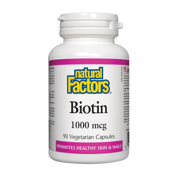 Natural Factors | Biotin 1000mcg Vegetarian Capsules