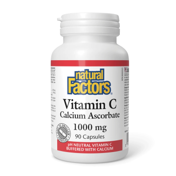 Natural Factors | Vitamin C Calcium Ascorbate 1000mg Capsules
