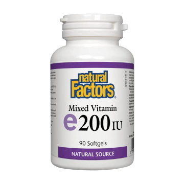 Natural Factors | Mixed Vitamin E 200IU Softgels
