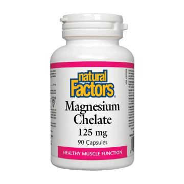 Natural Factors | Magnesium Chelate 125mg Capsules