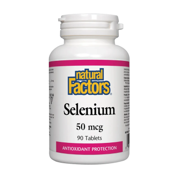 Natural Factors | Selenium 50mcg Tablets