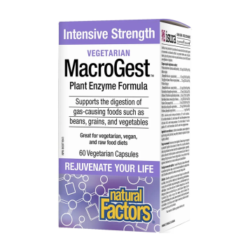 Natural Factors | MacroGest Vegetarian Intensive Strength Vegetarian Capsules