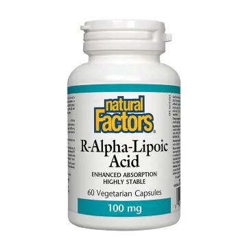 Natural Factors | R-Alpha-Lipoic Acid 100mg Vegetarian Capsules