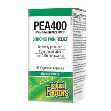Natural Factors | PEA400 Palmitoylethanolamide Vegetarian Capsules