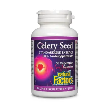 Natural Factors | Celery Seed Standardized Extract Vegetarian Capsules