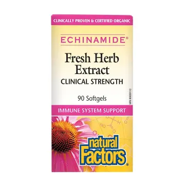 Natural Factors | Echinamide Fresh Herb Extract Clinical Strength Softgels