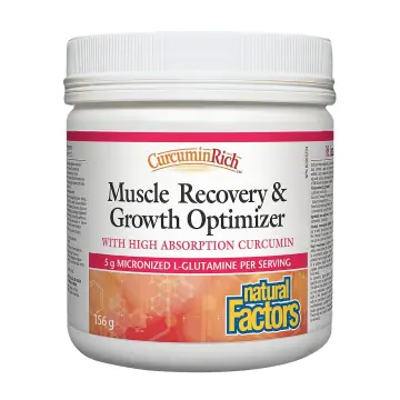 Natural Factors | Muscle Recovery & Growth Optimizer Powder