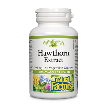Natural Factors | Hawthorn Extract Vegetarian Capsules 60's