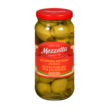 Mezzetta | Jalapeno Stuffed Olives 398ml