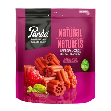 Panda | Raspberry Licorice 170g