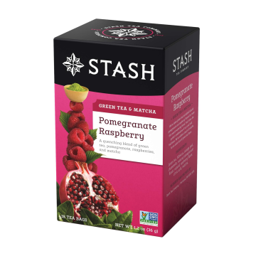 Stash | Pomegranate Raspberry Green Tea & Matcha 18 Bags