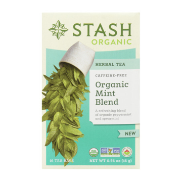 Stash | Organic Mint Blend Herbal Tea 16 Bags