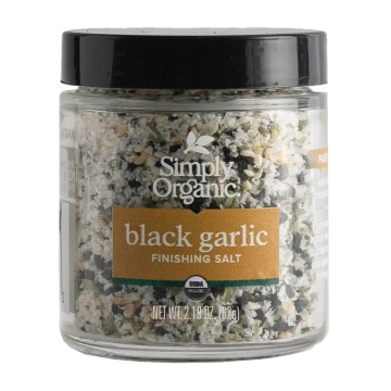 Simply Organic | Black Garlic Finishing Salt 62g