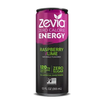 Zevia | Raspberry Lime Energy Drink Case 12x355ml