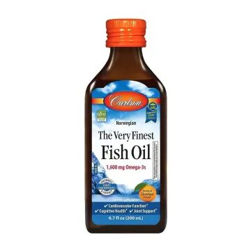 Carlson | Very Finest Orange Fish Oil Liquid