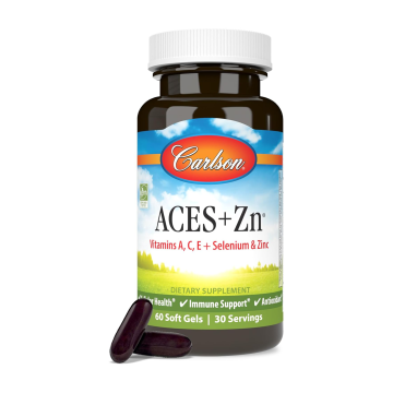 Carlson | ACES+Zinc 60 Softgels
