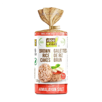 Rice Up | Brown Rice Cakes With Himalayan Salt